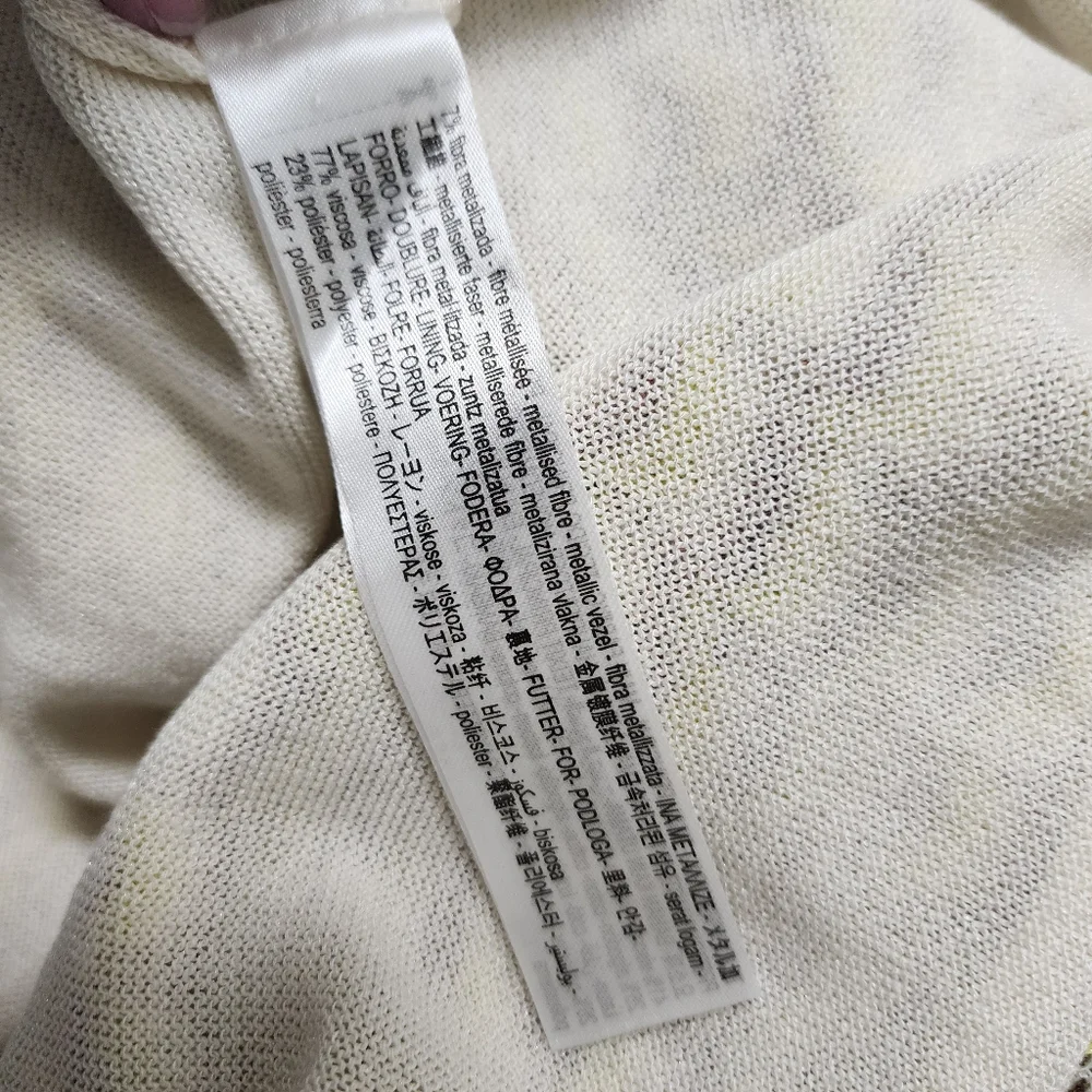 Zara Pointelle Knit Skirt Size Small‎ NWOT